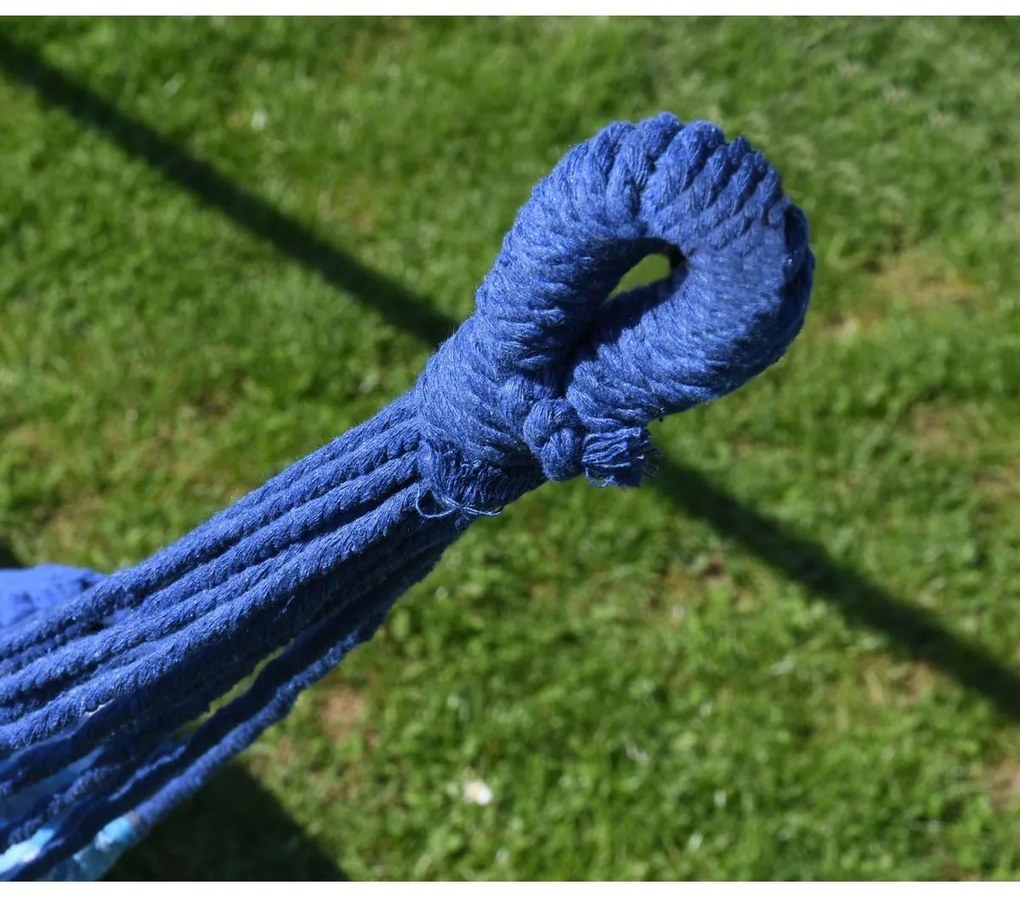 Cattara Textil hintaszék kék, 200 x 100 cm