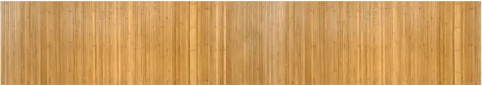 vidaXL négyszögletű természetes bambusz szőnyeg 60 x 400 cm