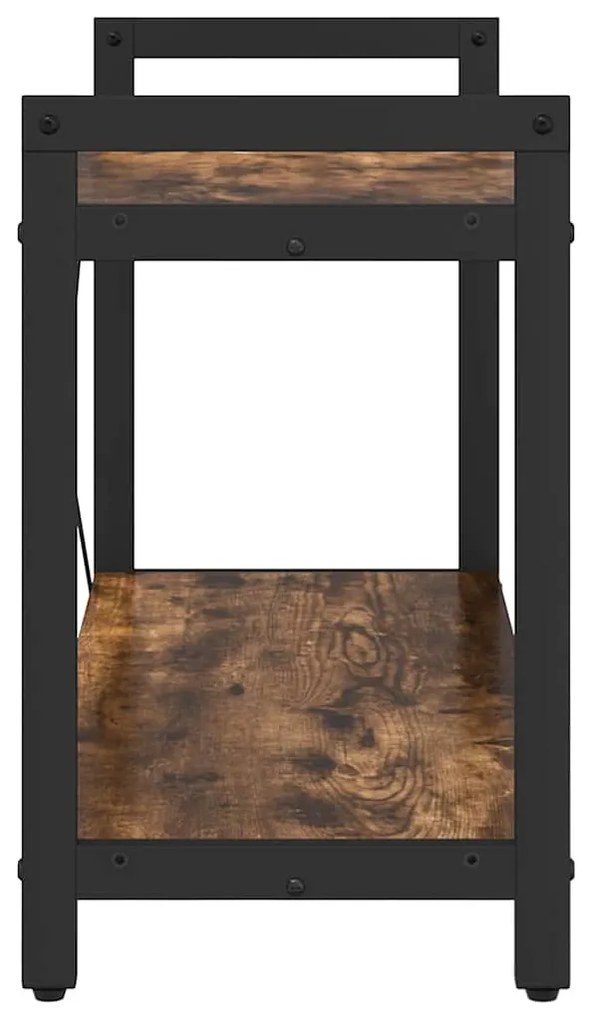 Könyvszekrény Füstölt tölgy 80 x 30 x 48.5 cm Faanyag