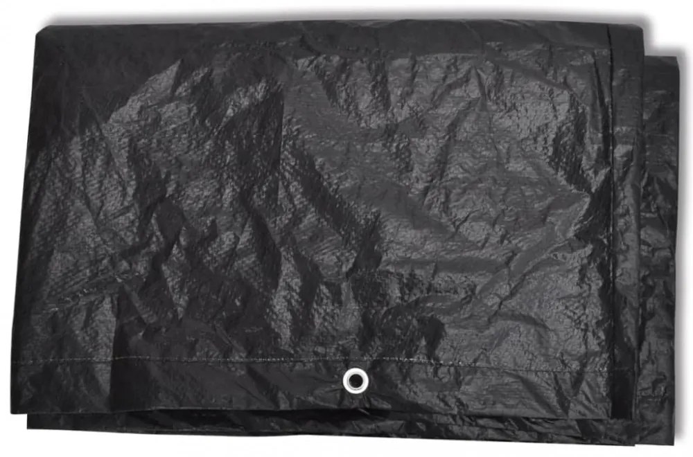 2 db 6 személyes polyrattan szett huzat 10 lyukkal 240 x 140 cm