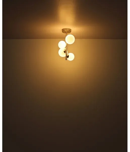 Globo 56140-4D - LED Csillár rúdon RIHA 4xG9/3W/230V króm