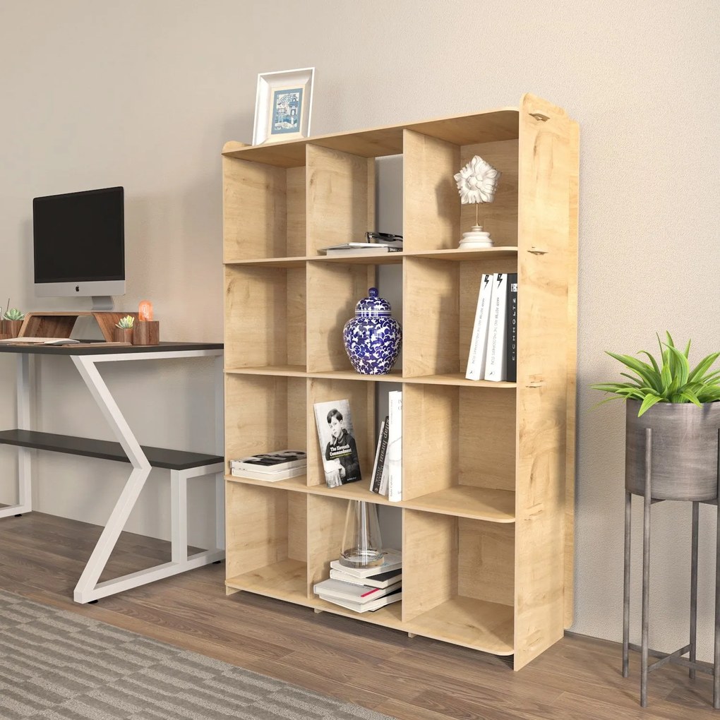 könyvespolc Zimba - Oak