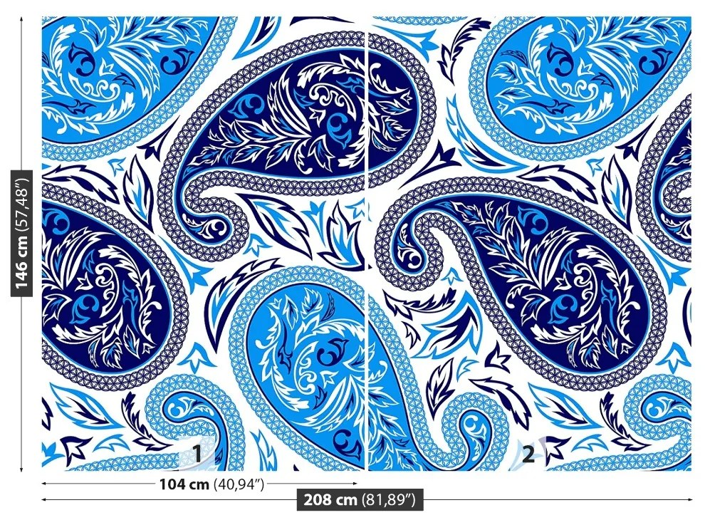 Fotótapéta keleti mintás 104x70 cm