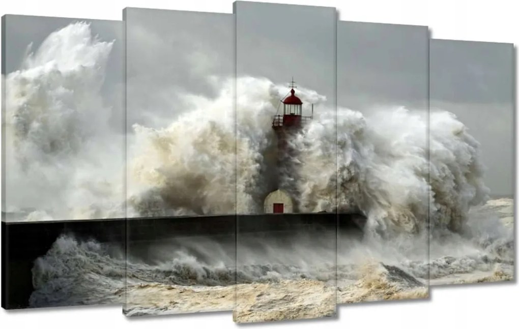 Képek 100x60 Világítótorony Vihar