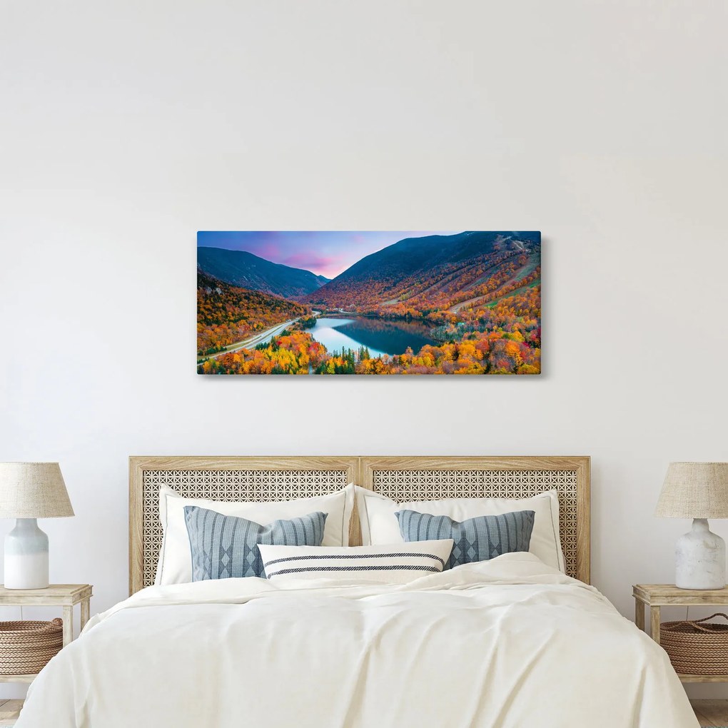 Kép - White Mountain, New Hampshire, USA (120x50 cm)