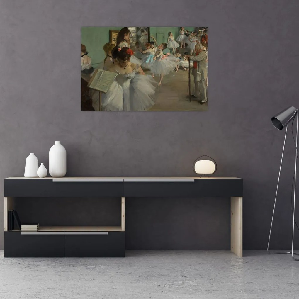 Kép - Edgar Degas, The Dance Class, reprodukciók (90x60 cm)