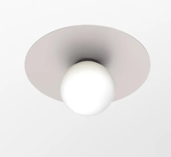 Mennyezeti lámpa FLAT 1xE27/15W/230V Ø 35 cm krémszínű