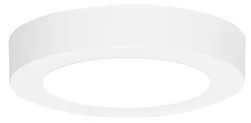 Beépíthető vagy felületi szerelésű spotlámpa fehér 14 cm LED-del, 3 fokozatú meleg fény tompítással - Trans
