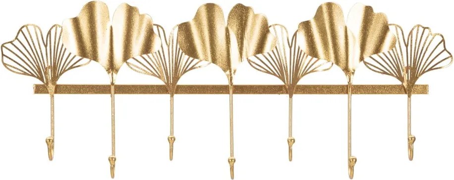 Leaves aranyszínű fali fogas - Mauro Ferretti