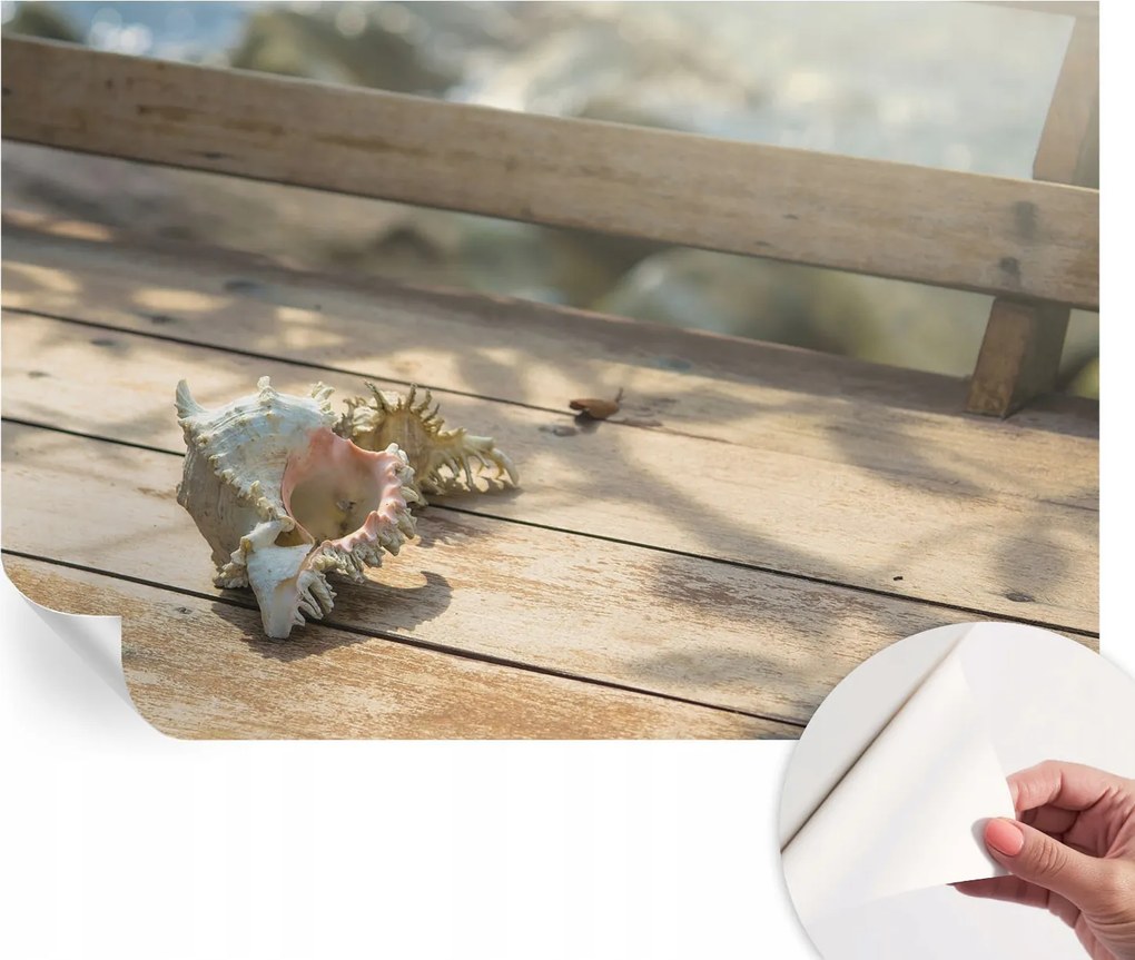 Fotótapéta Öntapadós Dekoratív Tapéta Pihentető jelenet 104x70 cm