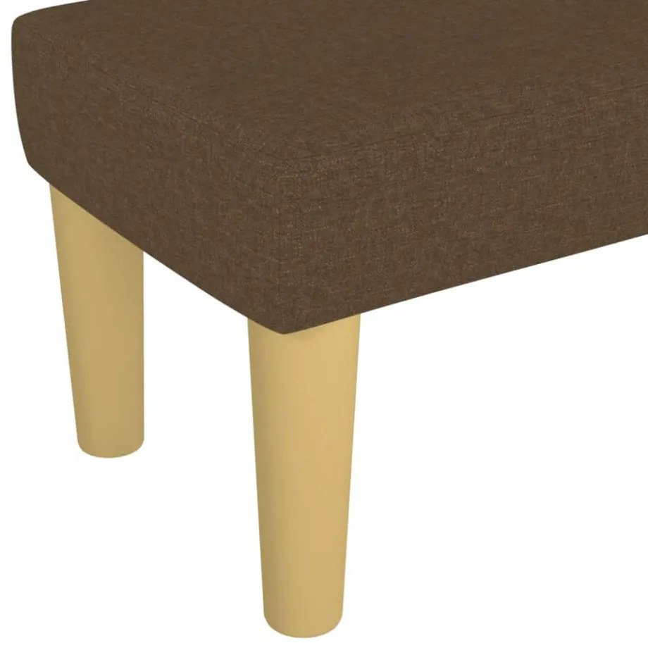 barna szövet pad 70 x 30 x 30 cm