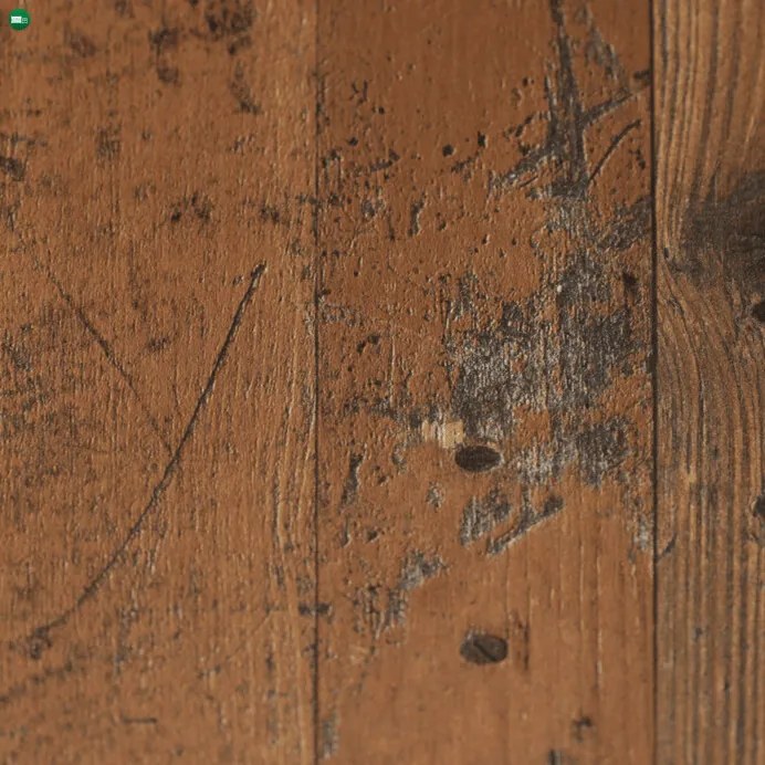 Étkezőasztal 110x70x75 cm, MDF, old wood, GDT-202 OLW2