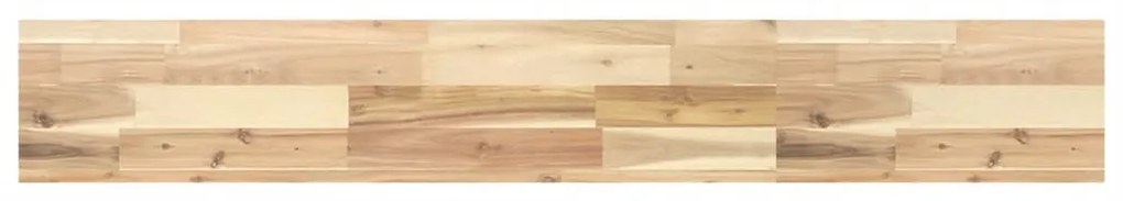 4 db kezeletlen tömör akácfa függőpolc 120 x 20 x 4 cm