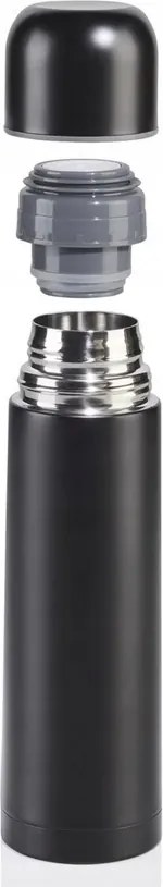 Livarno home Termikus palack termosz bögrével 480 ml Fekete (R-A/G-697)