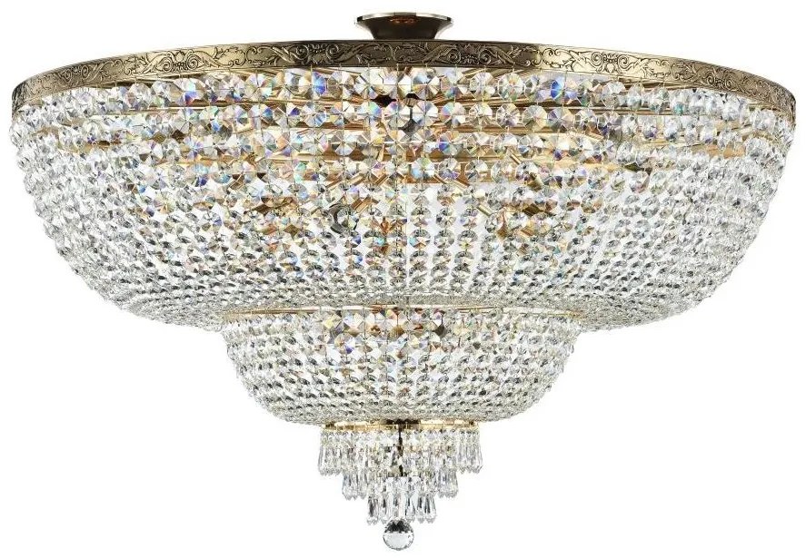 Maytoni DIA890-CL-18-G - Felületre szerelhető csillár PALACE 18xE27/60W/230V