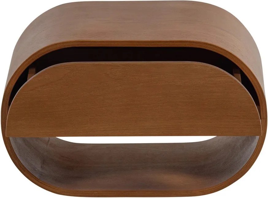 Natúr színű többszintes fali polc 39 cm Momo – WOOOD