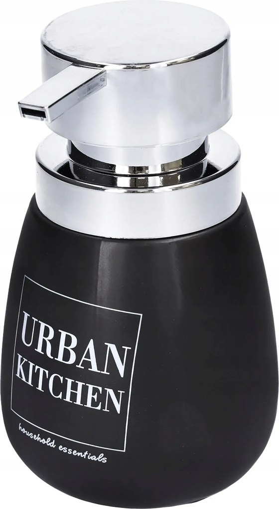 Folyékony szappan adagoló tartály, fekete