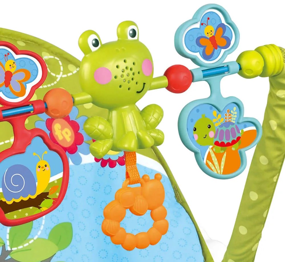 Rezgő, zenélő pihenőszék 18kg-ig, kék