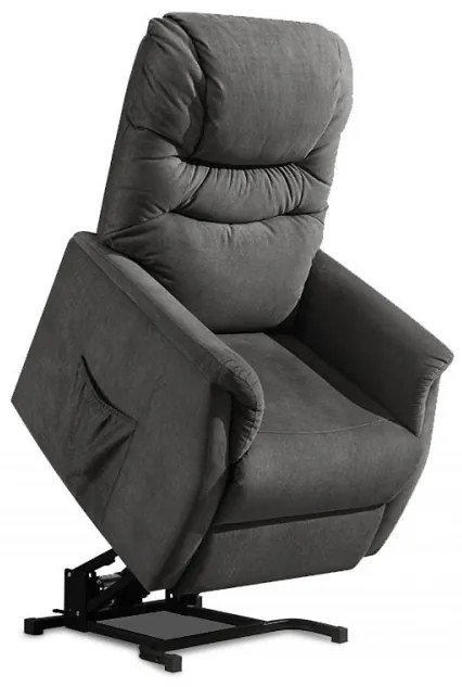 FOTOLIU PENTRU RELAXARE ȘI TV CU CONTROL ELECTRIC CULOARE GRI,DOUĂ MOTOARE, 240V/2 Tv-1171