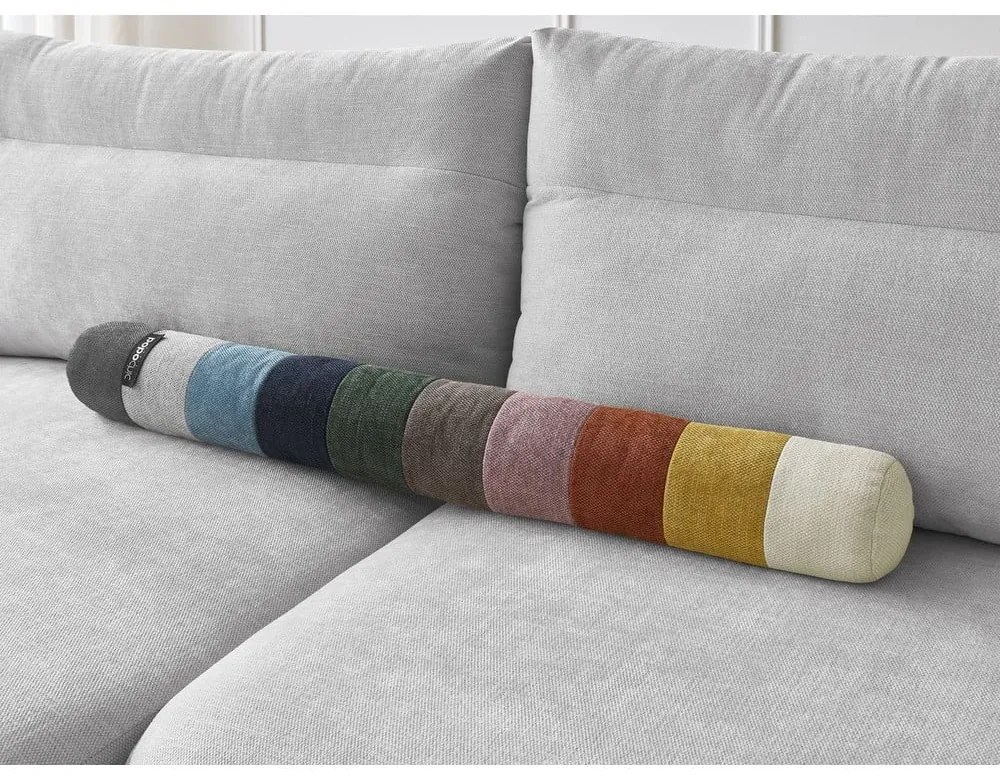 Világosszürke sarokkanapé Aden – Bobochic Paris