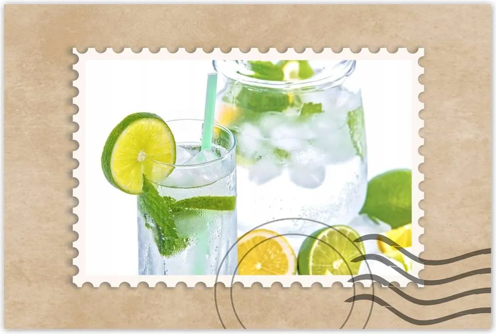 Poszter 60x40 Citrom frissesség