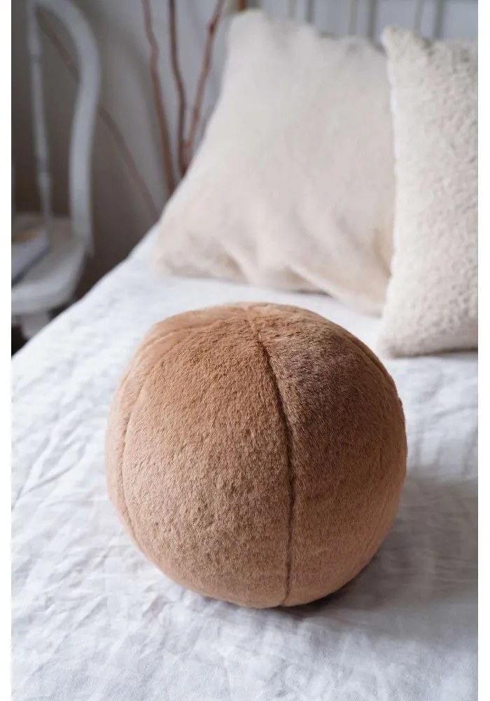 Mikroplüss díszpárna ø 25 cm Top – Mioli Decor