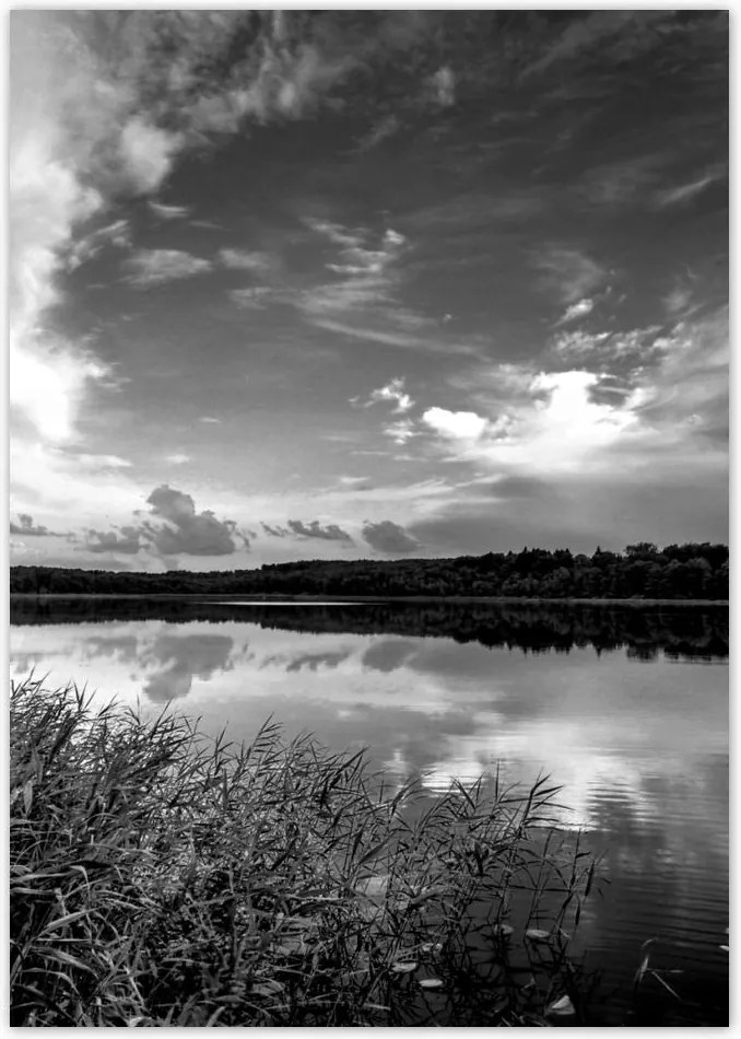 Poszterek A5 Pion Fekete-fehér fotó