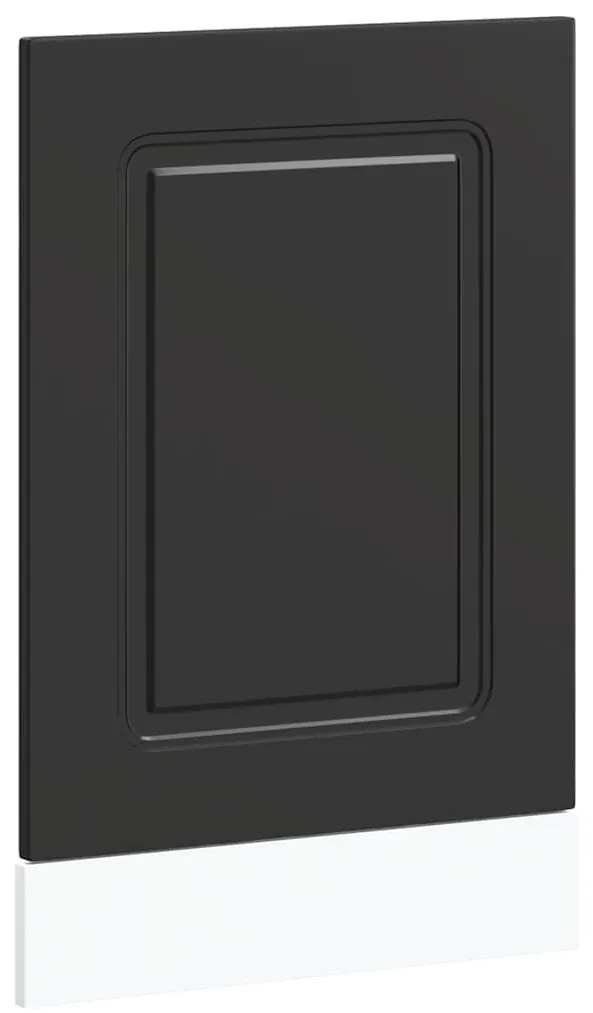 mosogatógép panel Kalmar Fekete 45x1,5x67 cm mérnöki fa