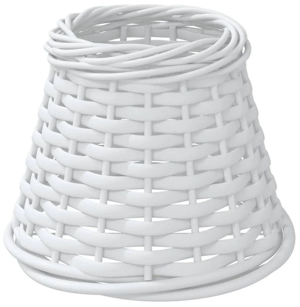 fehér fonott lámpaernyő Ø15 x 12 cm