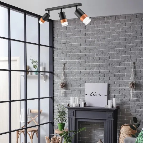 Spotlámpa AURORA 3xGU10/10W/230V