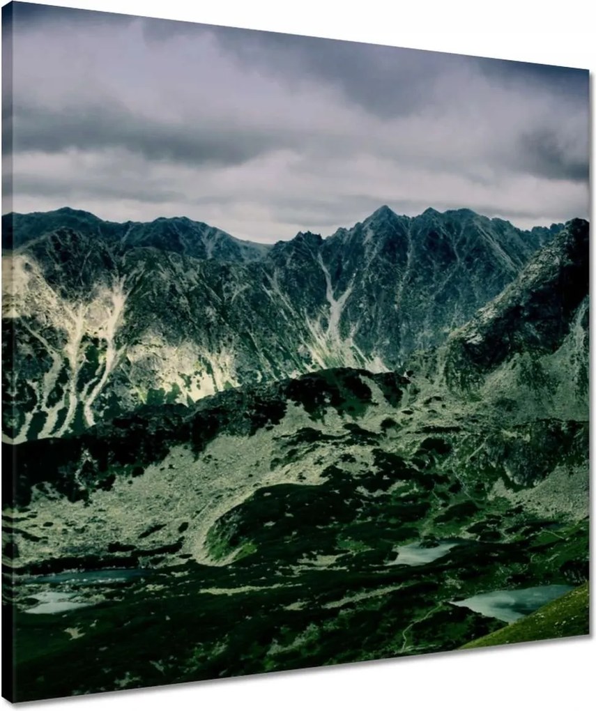 Vászonkép 50x50 Tátra Lengyel hegyek Kilátás