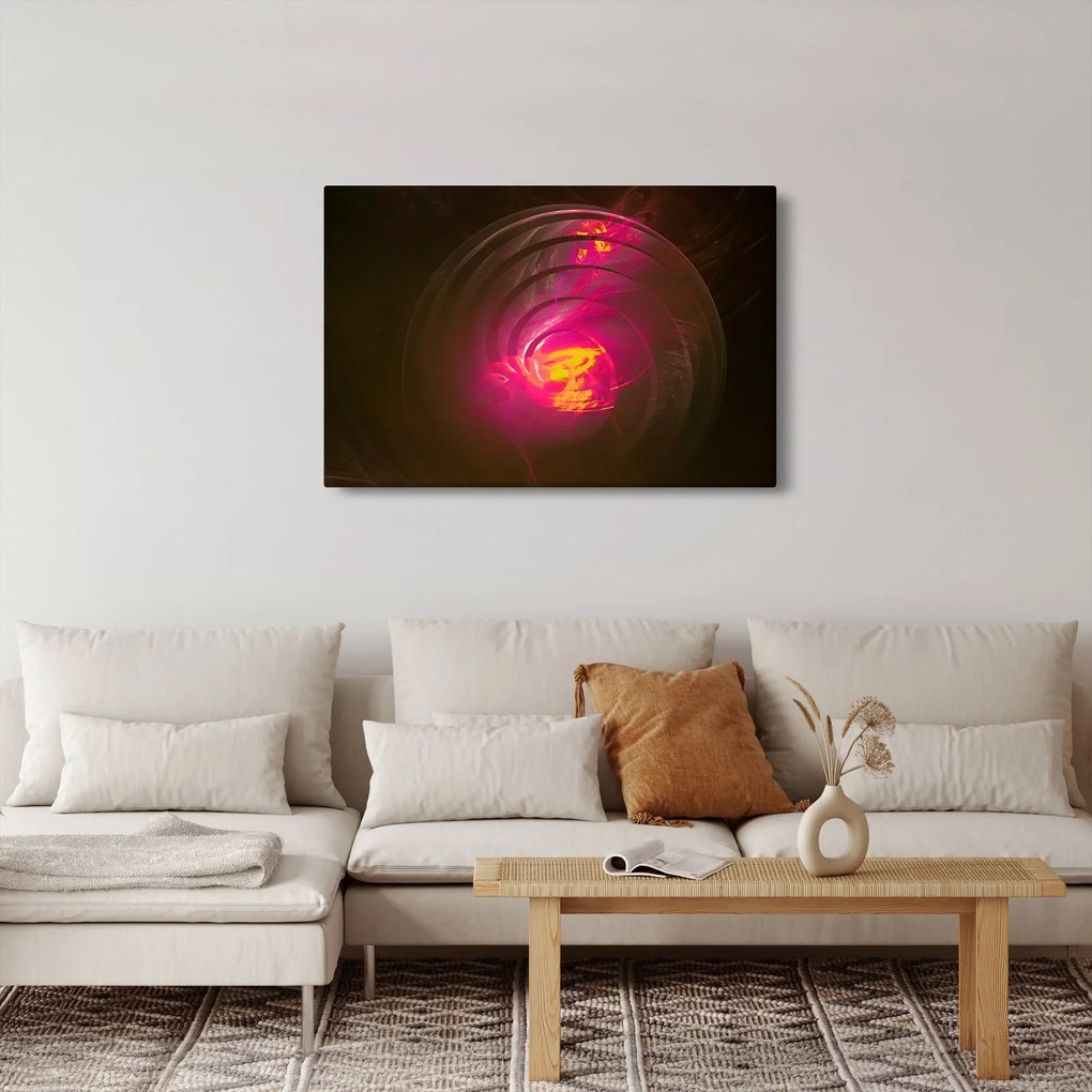 Kép - spirális absztrakció (90x60 cm)
