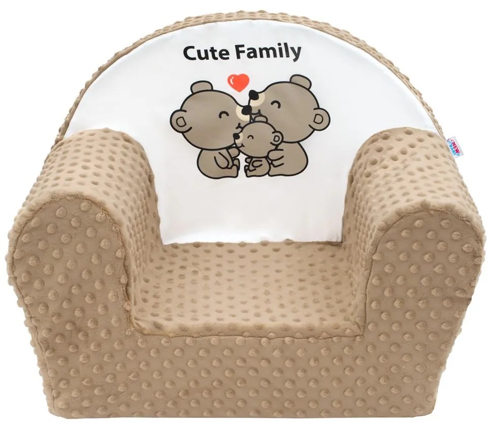 Gyermek fotel New Baby Cute Family cappuccino