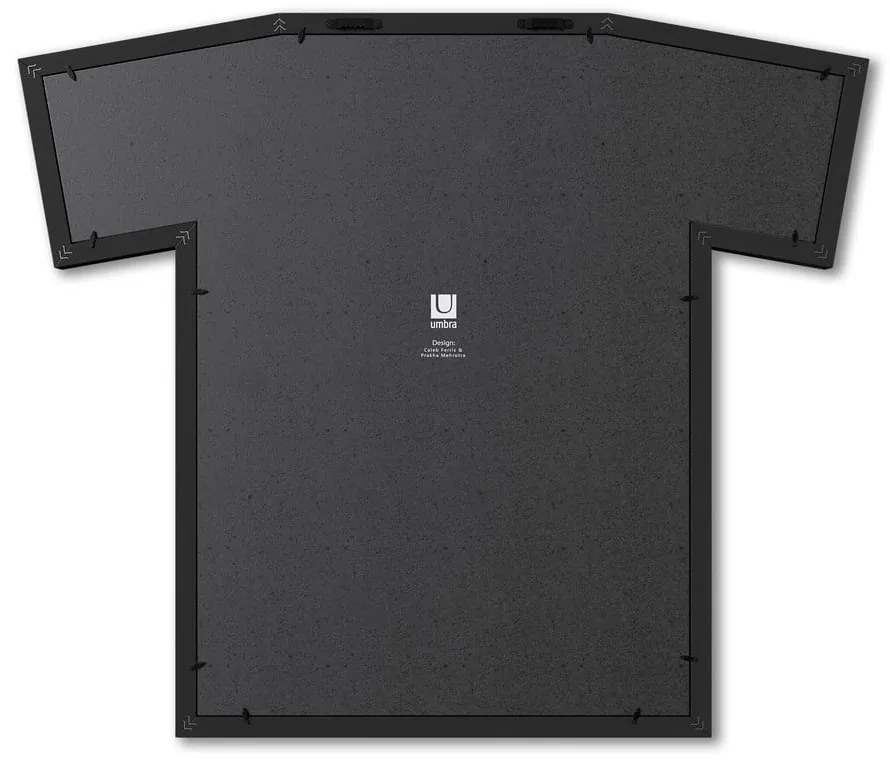 Fekete műanyag fali képkeret 62x72 cm T-Frame – Umbra