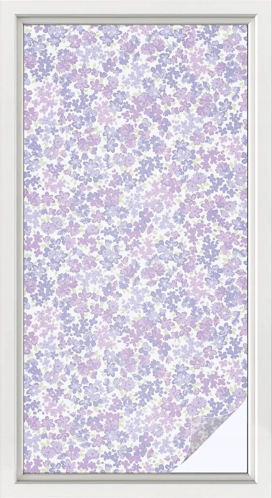 Furnér Ablakfólia Szélvédőre Adatvédelem Virágos könnyedség 50x100