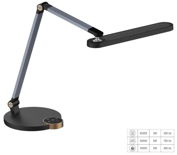 Prezent 31217 - LED Dimmelhető érintős asztali lámpa VIVID LED/10W/230V