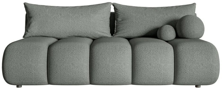Háromszemélyes kanapé Didier mini (szürke + fekete). 1100578