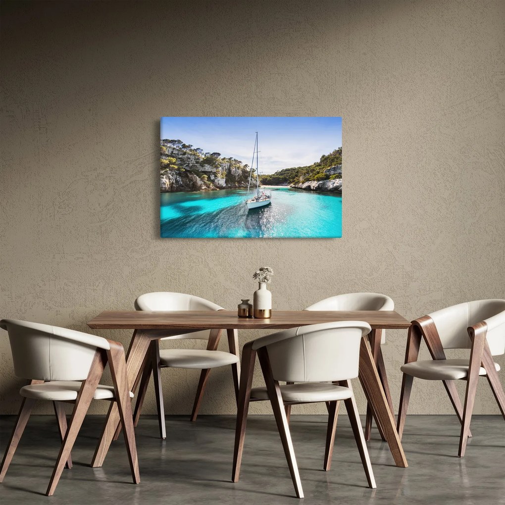 Kép - Strand vitorlással (90x60 cm)