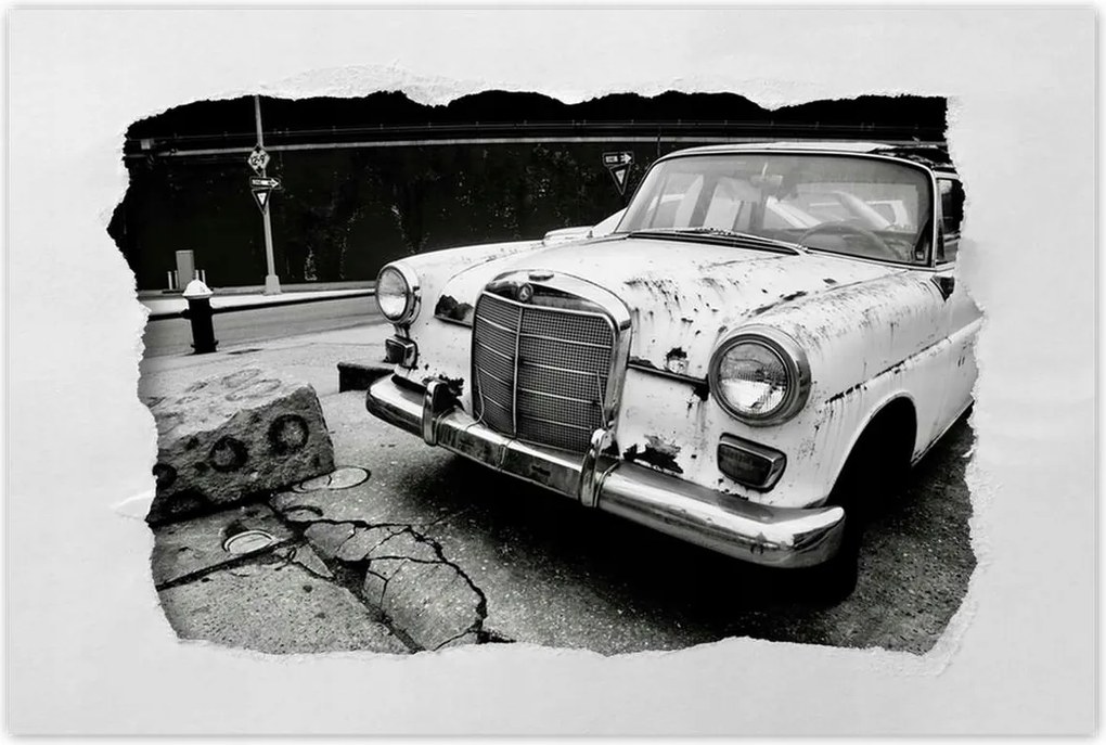 Poszterek 90x60 Mercedes Autó