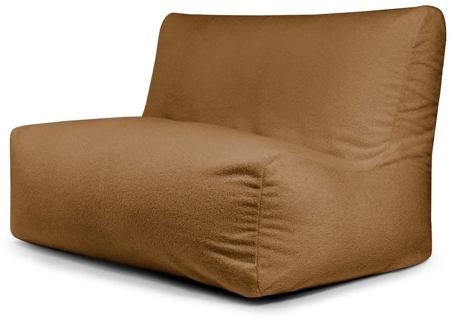 Barna buklé babzsákfotel Sofa Seat Lounge – SLOWDOWN