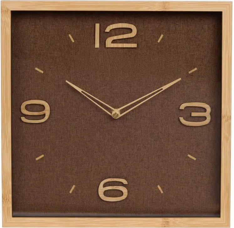 Home Accents falióra 29 x 4,5 x 29 cm Mdf tok üveg