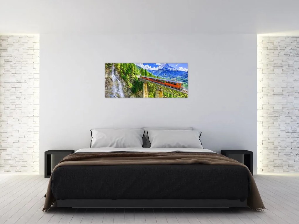 Kép - Matterhorn, Zermatt, Valais, Svájc (120x50 cm)