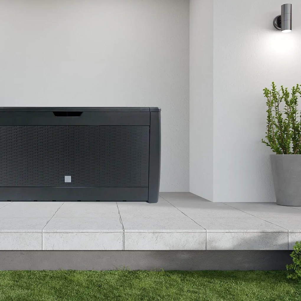 RATO tárolódoboz, 310L, 119x48x60 cm, antracit Prosperplast