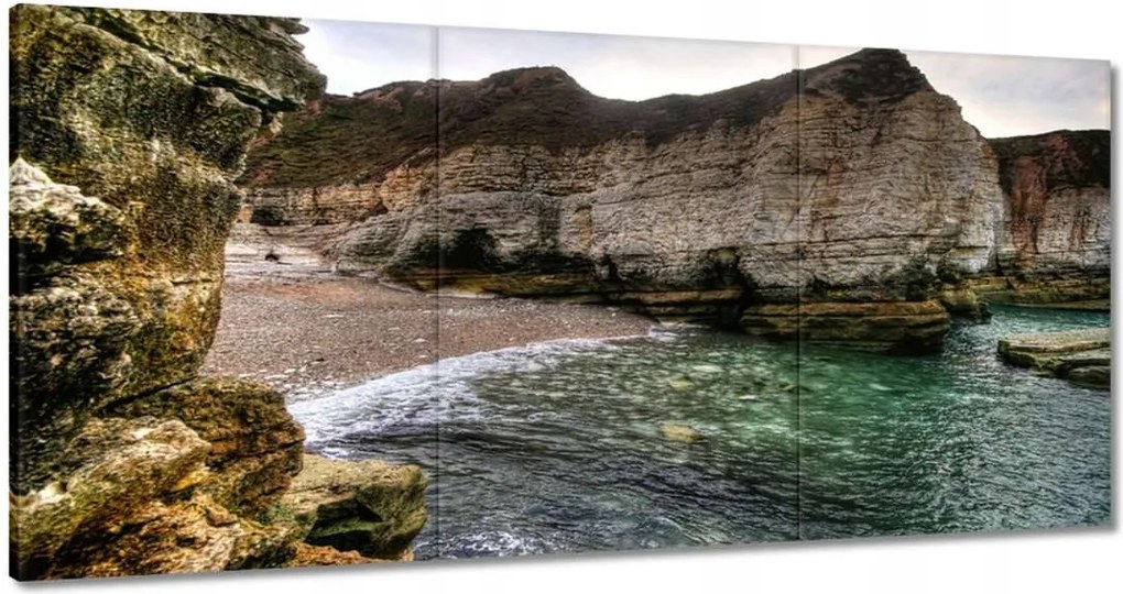 Festmények 120x60 Hullámok a tengerparton