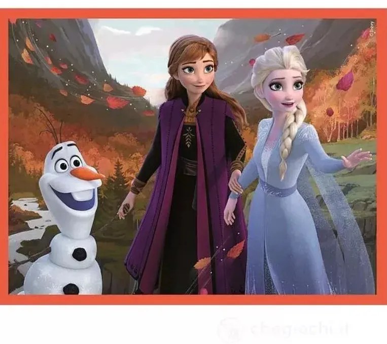 Disney Jégvarázs Bound mesekocka 12 db-os Clementoni