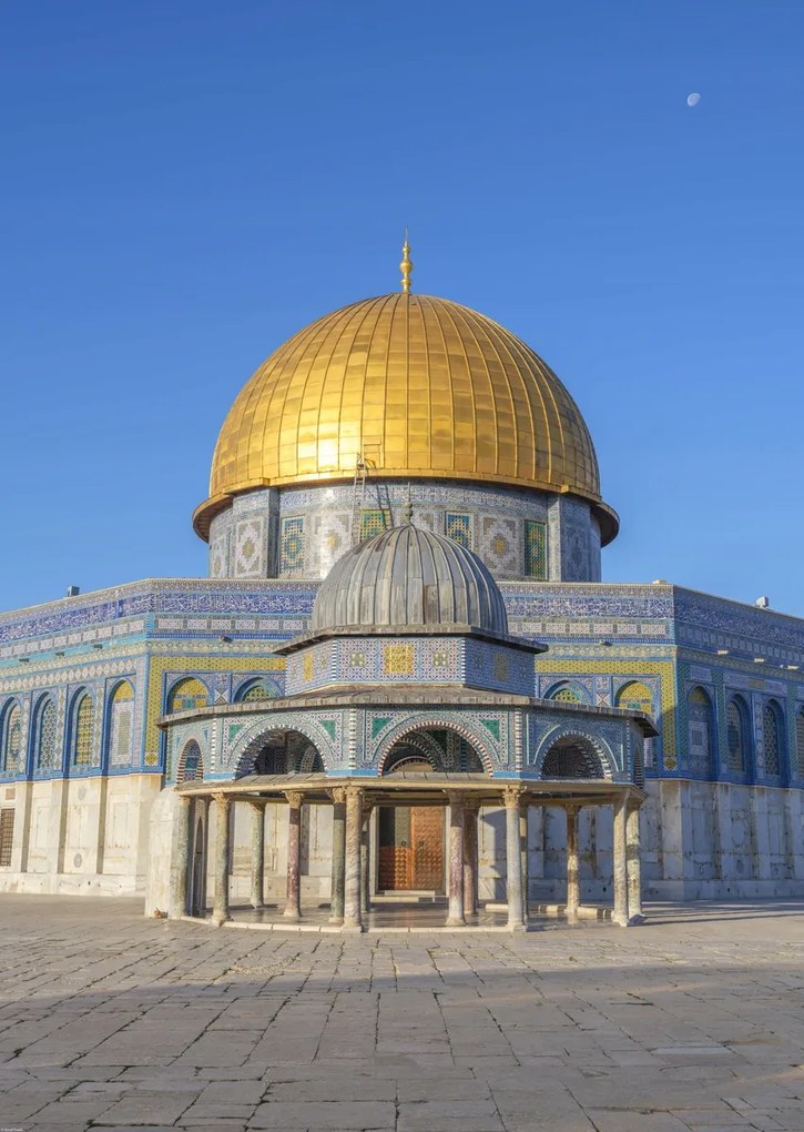 Poszter 64x90cm Al-Aksza mecset 2, Assaf Frank