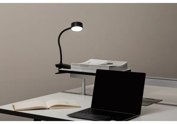 Top Light-LED érintéses, dimmeres asztali csipeszes lámpa BELLA LED/4,8W/5V 3000-6500K fekete