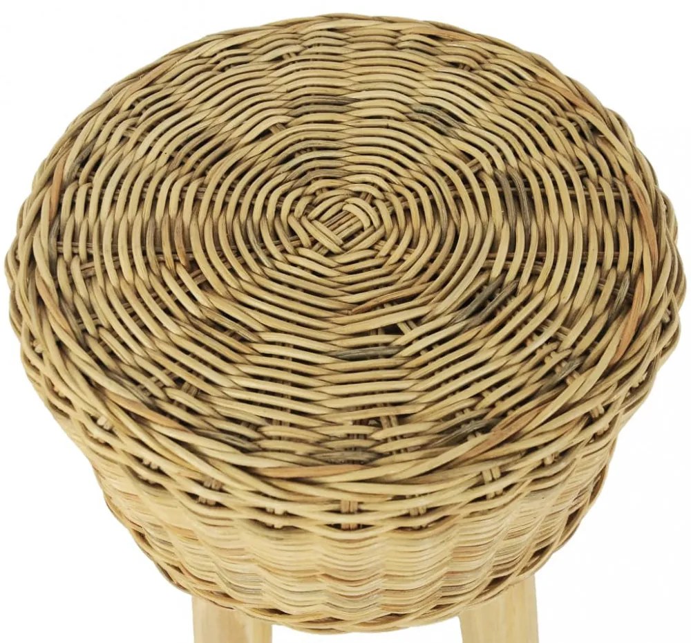 természetes rattan bárszék