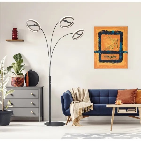 Globo 67179S1 - LED dimmelhető érintős állólámpa DELLA 48W/230V 3000/4000/6000K