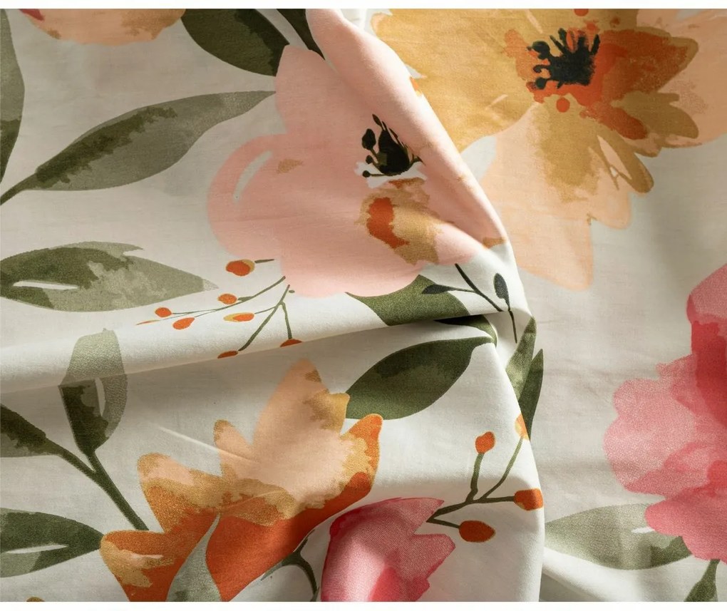 Satin Floralis ágynemét, 140 x 200 cm, 70 x 90 cm